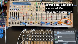 Famous Live Patching Annotated performance: Buchla 208c Easel Command avant-garde electronic music Net Worth
