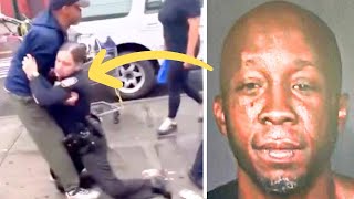 Repeat Offender harasses Female NYPD Cop, Is Met With Instant Justice!