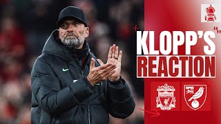 Anfield Emotion, FA Cup Win & returning players | Klopp's Reaction | Liverpool 5-2 Norwich