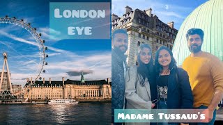 LONDON EYE |MADAME TUSSAUDS |LONDON|UK|HAPPYYASHITHA|VLOG -14#uk #ukmallu #madametussauds