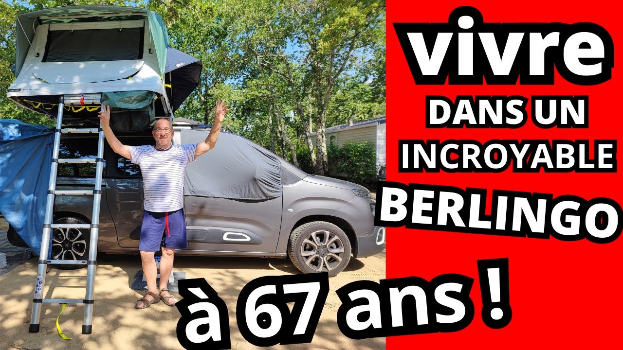 INCROYABLE MINI CAMPING CAR ! Berlingo