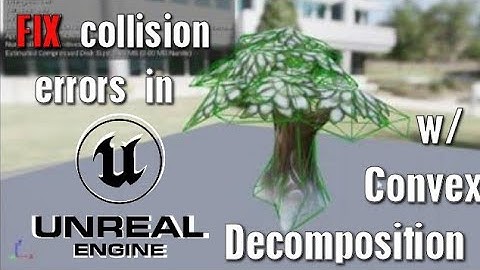 Fix Bad Collisions with Convex Decomposition | Unreal Engine 5 #unrealengine #unrealengine5