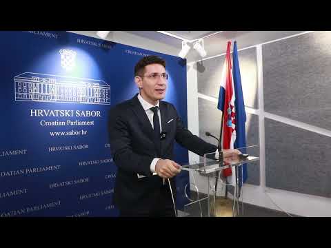 Konferencija za medije zastupnika Mosta Zvonimira Troskota na temu kemikalije PFAS