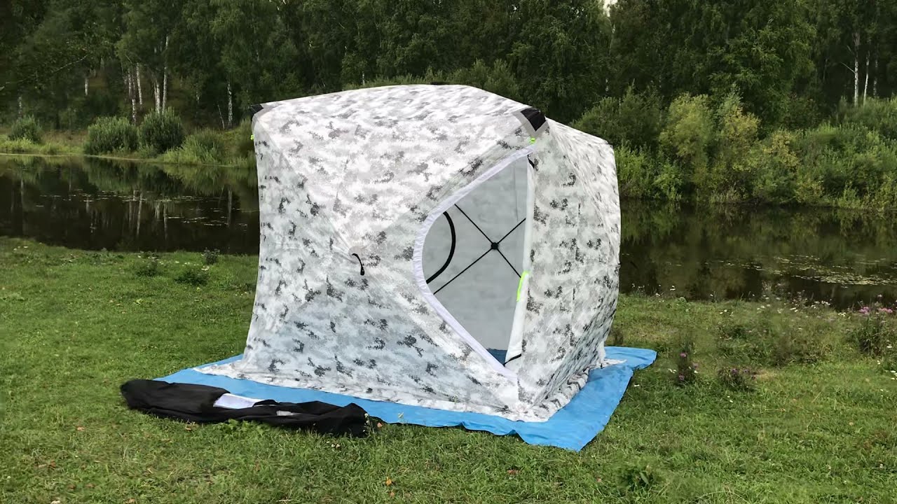 Палатка утеплённая куб 240х240 см