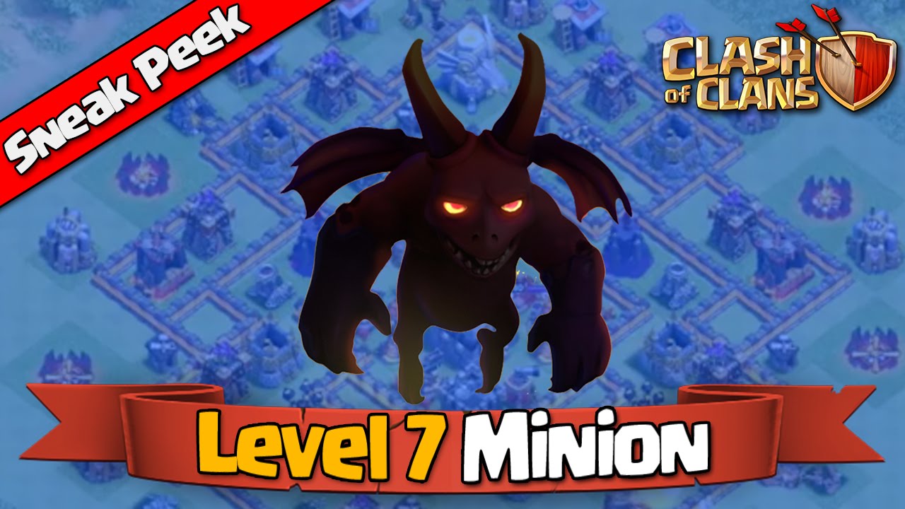 clash of clans minion level 6