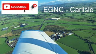 G BDFY Sunny take off at Carlisle
