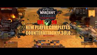 New Player Solo's Counterattack! - Hardcore Classic (Lvl. 20 Rogue)