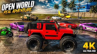 🔥 Ultimate Car Driving Simulator – Insane Open World Mobile Gameplay | 4K Ultra HD 🚗💥