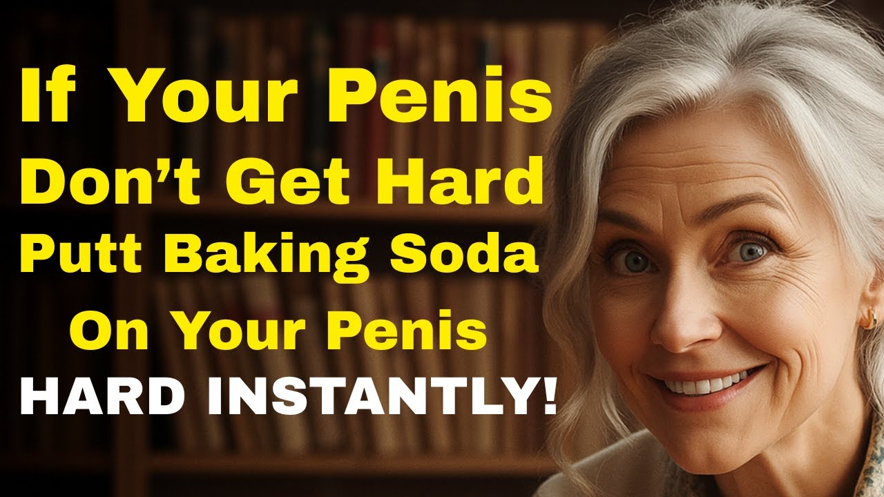 Urologist Explains: Why Baking Soda Quietly Improves Blood Flow in Men Over 60 | Senior Health Tips