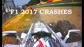 F1 2017 Crashes
