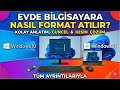 BİLGİSAYARA FORMAT NASIL ATILIR? WİNDOWS 10 - 11 PRO YÜKLEMEK İÇİN SESLİ ANLATIM (Güncel)
