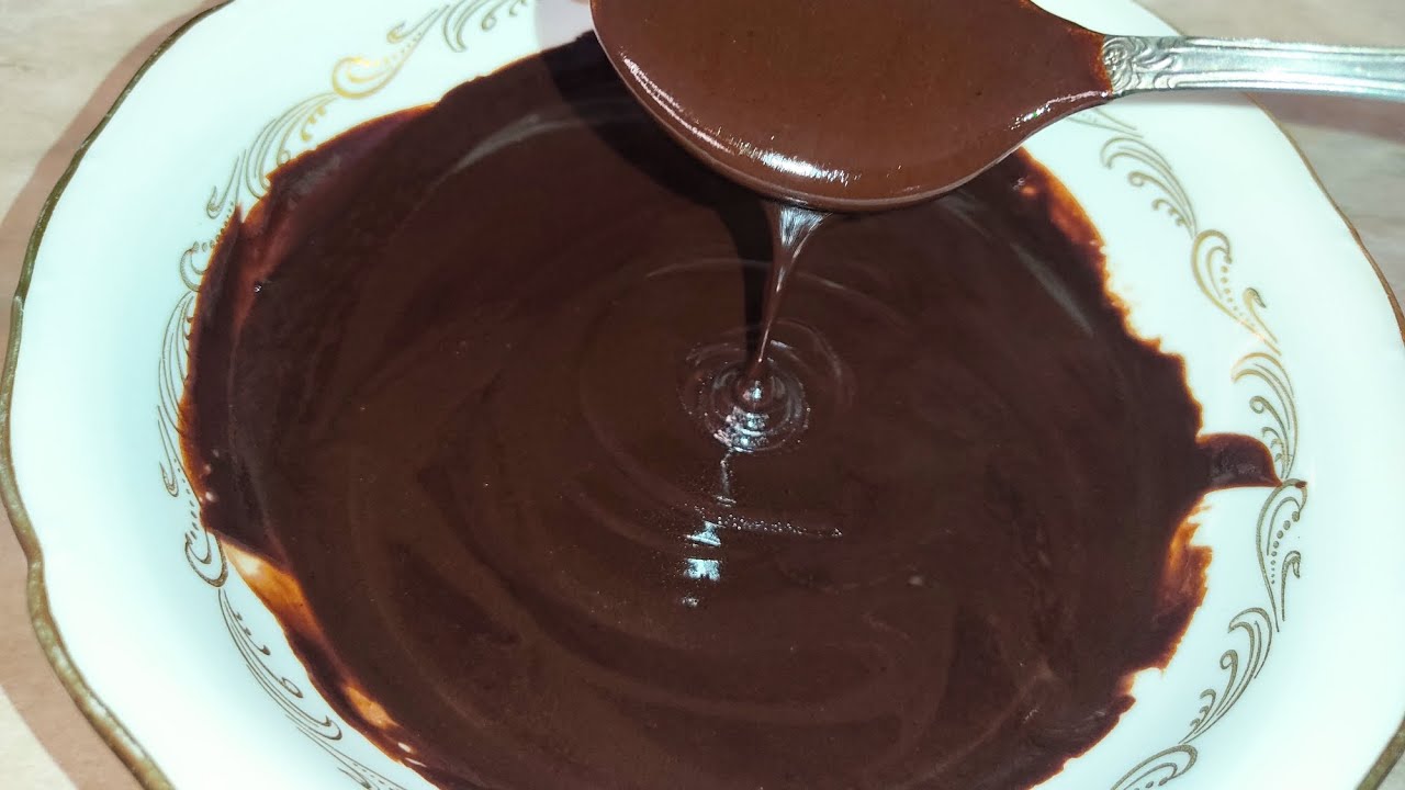 ÇOX LƏZZƏTLİ VƏ SƏRFƏLİ ŞOKOLADLI QLAZUR RESEPTİ|Çikolata sosu yapımı