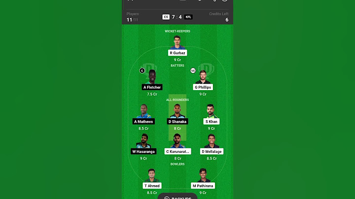 Colombo Strikers Vs Kandy Falcons Today Match Dream11 Gl Prediction #lankapremierleague2024 #dream11