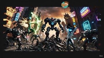 Cỗ Máy Thời Gian Nghịch Ngợm | The Glitch in Time – Robot Chaos!