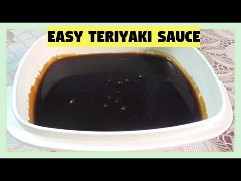 EASY TERIYAKI SAUCE --- RECIPE # 18