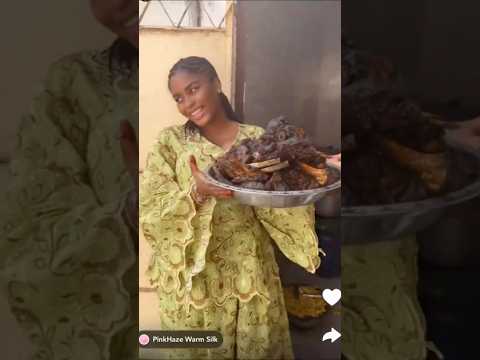 Virginie la femme de Moustapha Name en mode tabaski