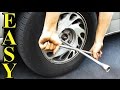 How to Change a Tire (plus jacking it up)