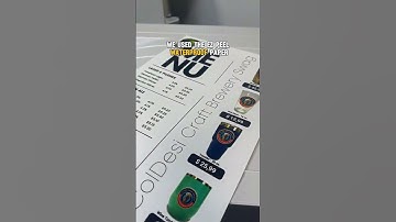 Restaurants Will Love These Waterproof Menus!