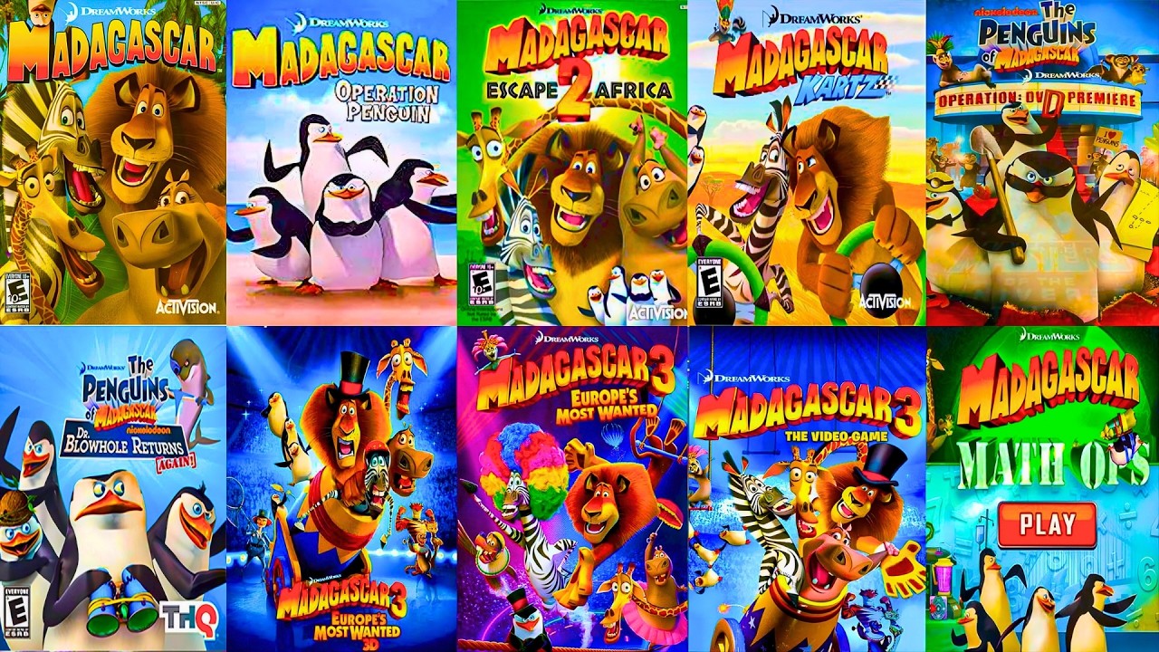 The Evolution of MADAGASCAR Games (2005-2023) - YouTube