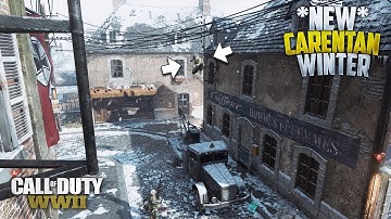 CoD WWII *NEW* Insane Carentan-Winter Glitch/Spot