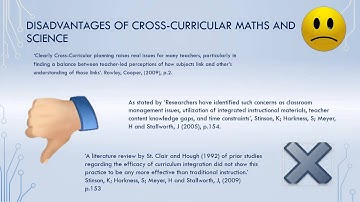 Cross-Curricular Maths and Science
