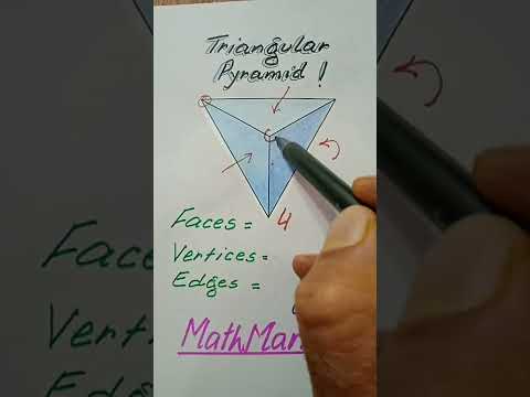 वीडियो: त्रिकोणीय पिरामिड का जाल क्या है?