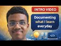 My intro | Documenting what I learn everyday | AI |DSA | Facts