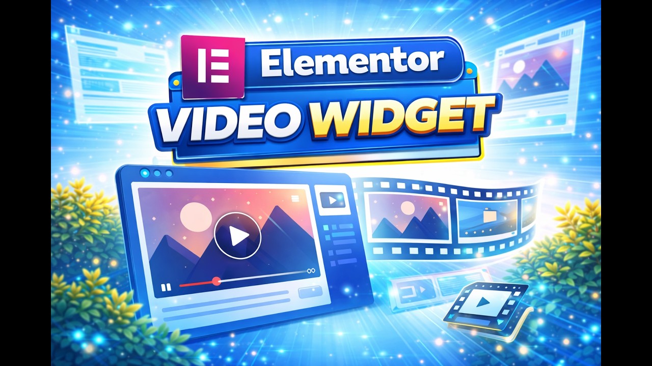 Elementor Widget Video erklärt - YouTube