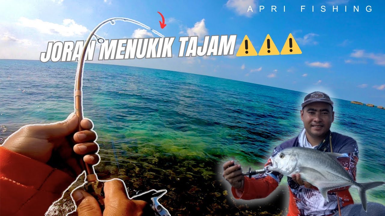 LARI IKAN INI SEPERTI TORPEDO!!! CASTJIGG PINGGIRAN PAKAI ULTRALIGHT