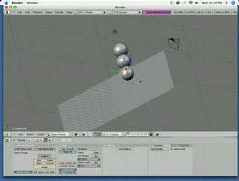 Simple Blender3D Physics Tutorial