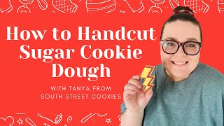 How to handcut sugar cookies without a cookie cutter