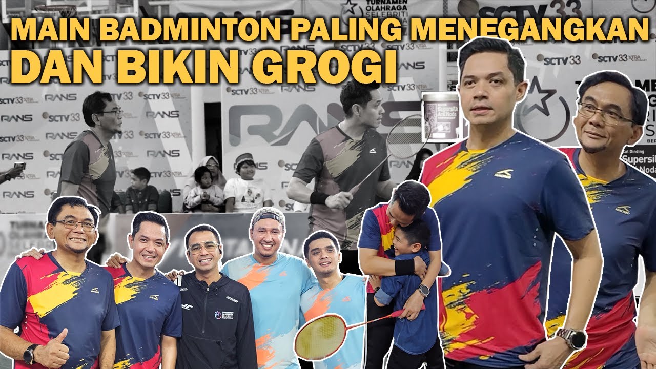 Tanding Badminton Langsung Bawa Suporter Spesial, Auto Bikin Semangat