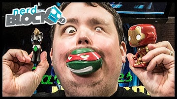 Opening Nerd Block January 2014 - Touching Stuff & Things - @Barnacules