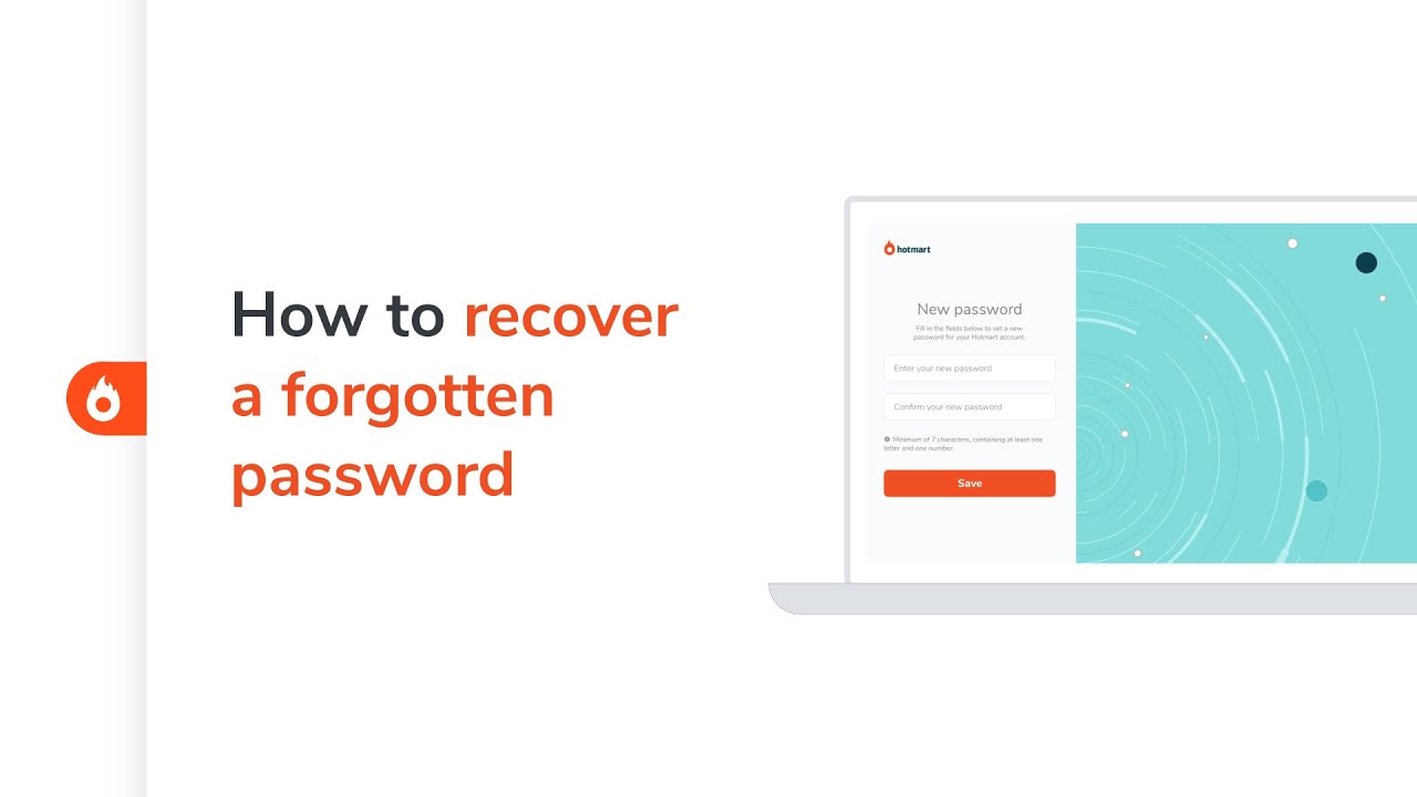 How To Recover A Forgotten Password Hotmart Help Center YouTube