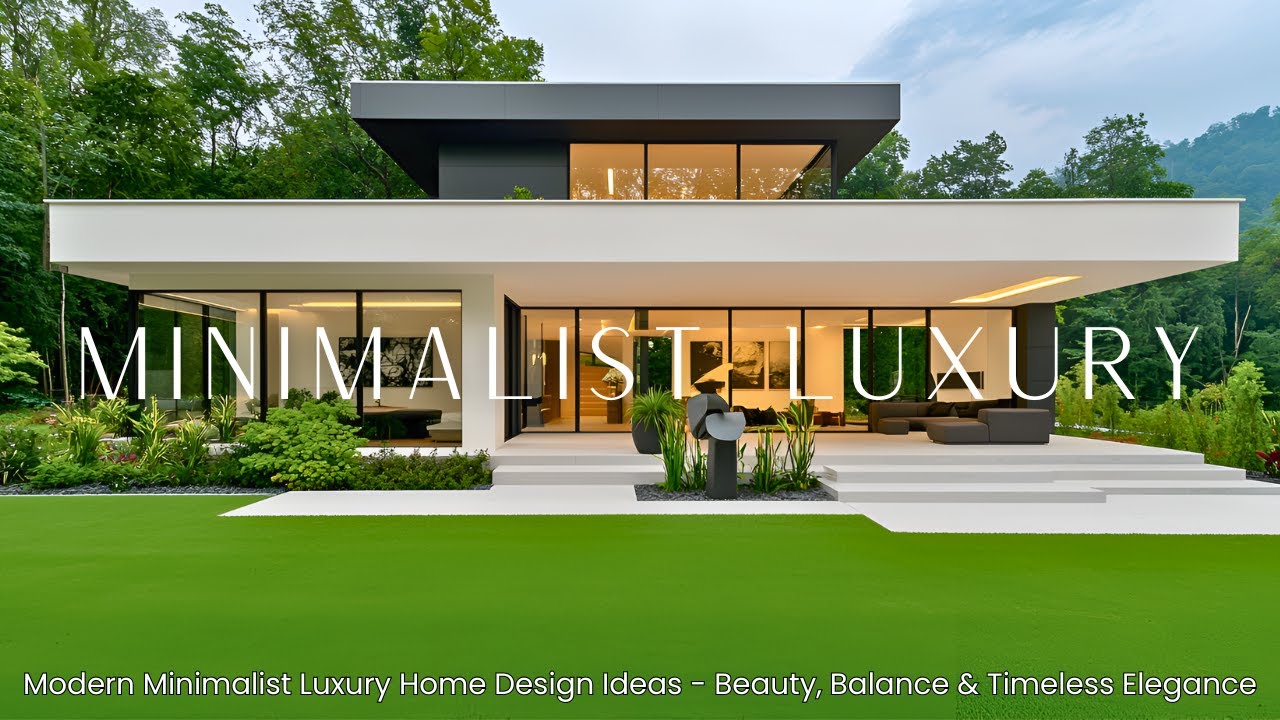Luxury Minimalist House Tour | Modern Architecture Design That Inspires ...