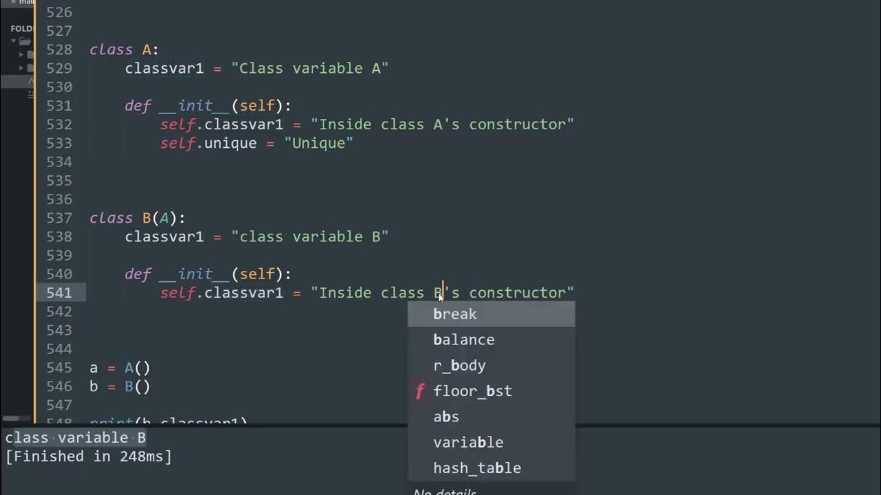 Accessing methods from Parent Class in Python ? - YouTube