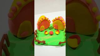 mini house 🏡 make with super soft clay #shortvideo #clayart #viral #subscribe #youtubeshorts