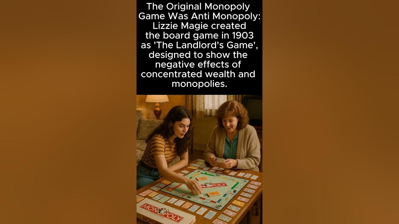The Original Monopoly Game Was Anti Monopoly