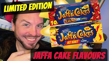 Let’s try unusual Jaffa Cake Flavours! 🍯🌶️ 