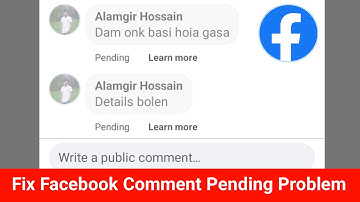 Facebook Comment Pending Problem Solve | How to Fix Facebook Comment Pending Learn More Error