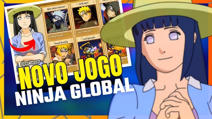 😱LANÇOU!! NOVO JOGO de NARUTO ONLINE MOBILE 2023 (IDLE/RPG) DE