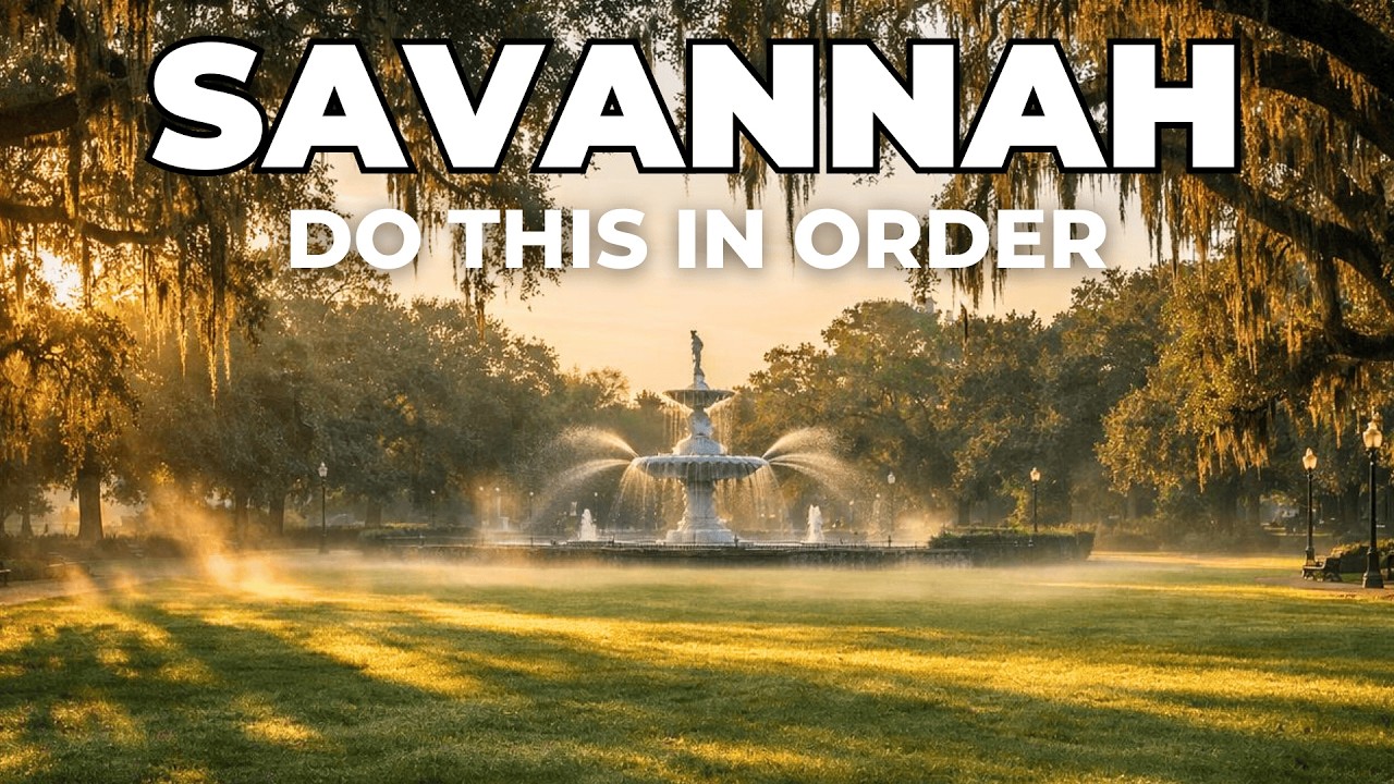 Саванна, Джорджия, за 4 дня — умный маршрут путешествия