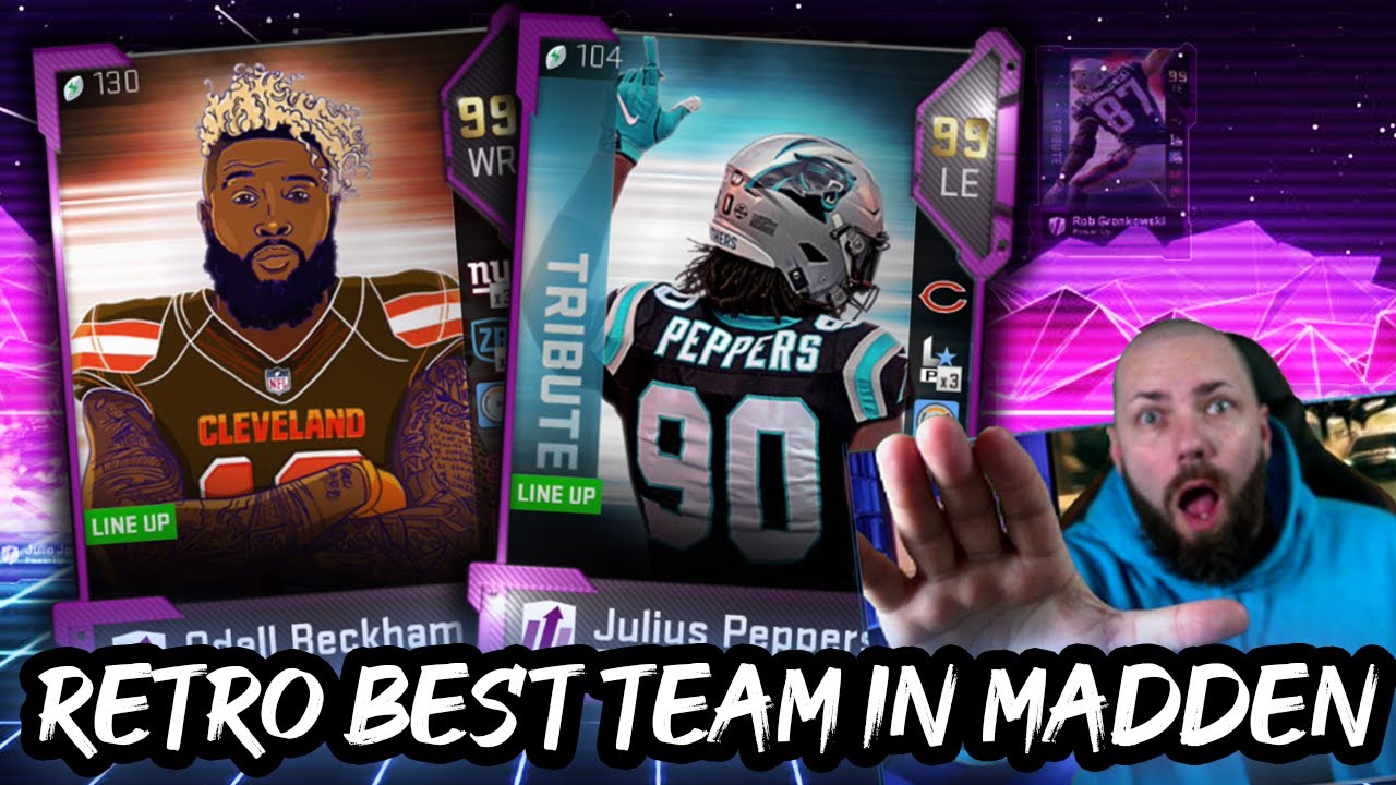 RETRO MADDEN! THE BEST TEAM IN MADDEN 19!