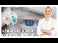 Užkritusių vokų šalinimas | Med.m.dr., doc. R. Liutkevičienė