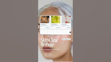Wix Website Templates For Skin Clinics #wixwebsite #skinclinic