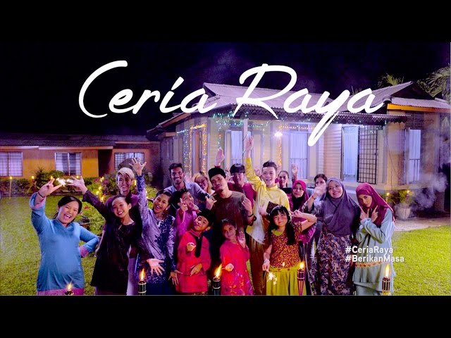 Lagu Raya: Ceria Raya [MV] Mark Adam, Najwa Latiff u0026 Ceria Popstar #CeriaRaya class=