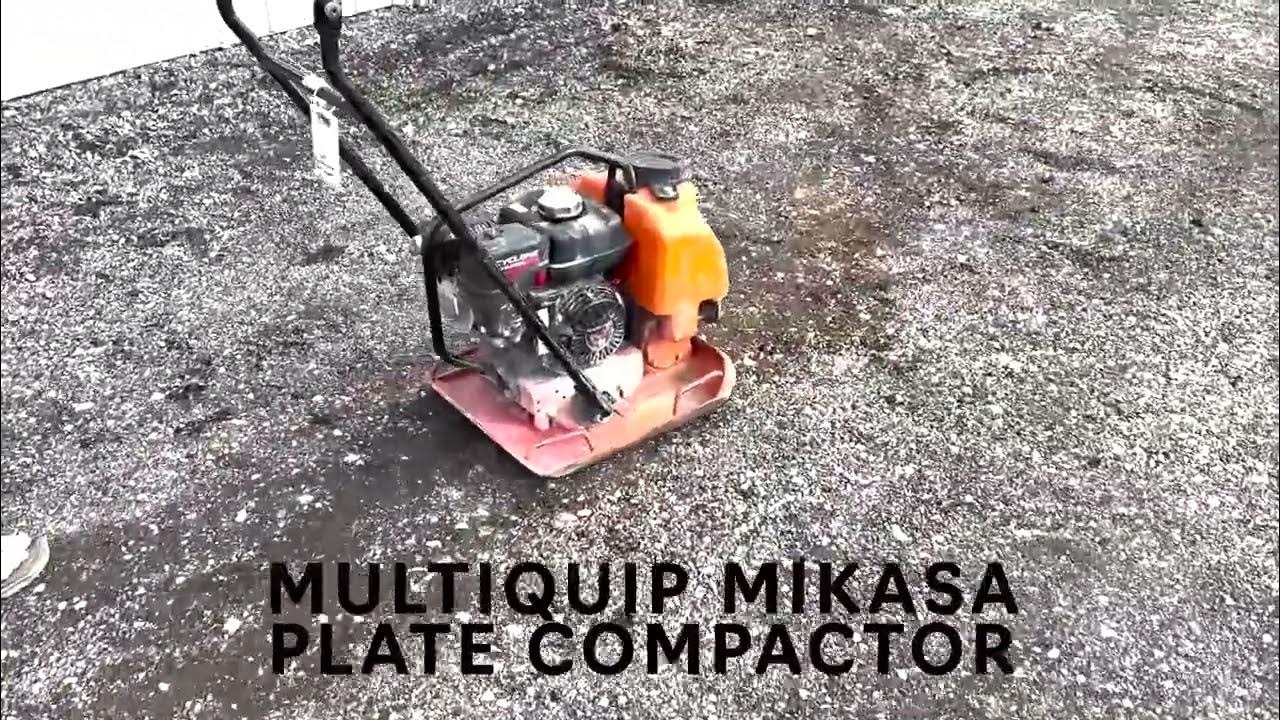MultiQuip Mikasa Plate Compactor YouTube