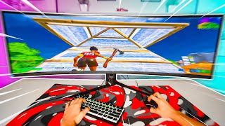 Fortnite On The WIDEST Gaming Monitor!