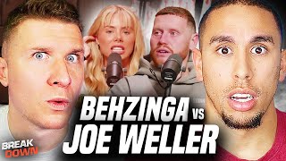 Behzinga GETS EXPOSED By His Own Girlfriend On The Joe Weller FIGHT.. He HAS To Win