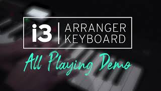 Korg I3 - All Playing No Talking Sound Demo